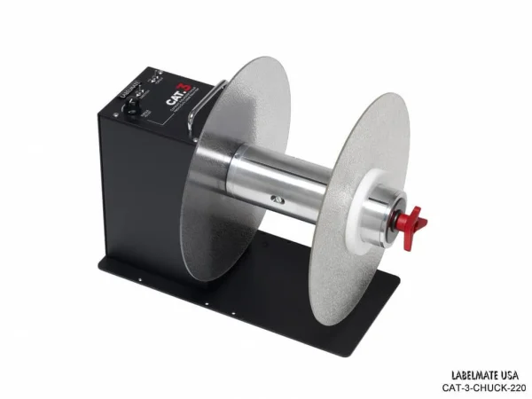 LabelMate USA: CAT-3-CHUCK-220 - Label Rewinder