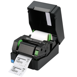 Alternative view of TSC TE210 Thermal Transfer Printer 4″ (Desk Top) STANDARD