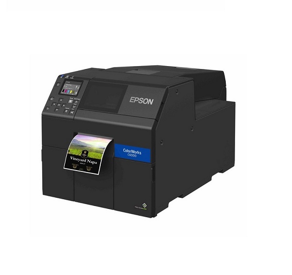 Epson ColorWorks CW-C6010P Colour Inkjet Label Printer (4" with Auto-Peeler)