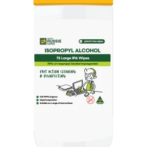 Great Aussie Wipes - Isopropyl Alcohol